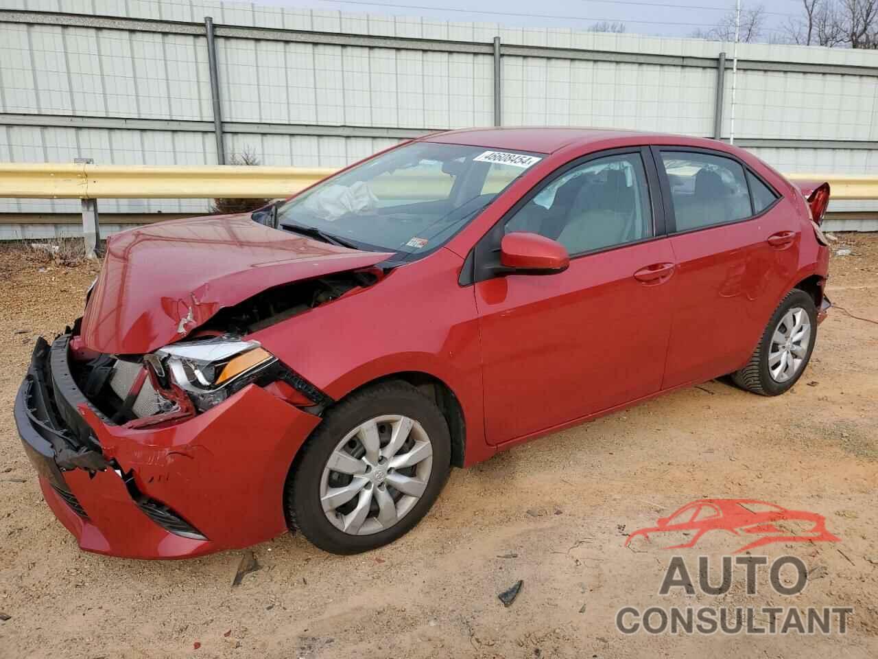 TOYOTA COROLLA 2016 - 2T1BURHE7GC647352