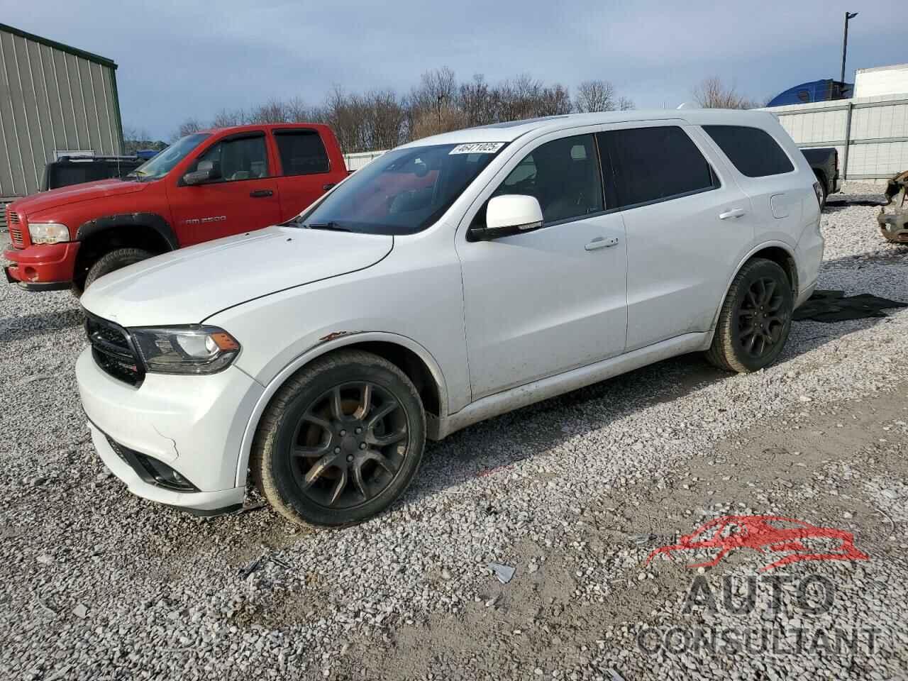 DODGE DURANGO 2017 - 1C4SDJCT9HC627346