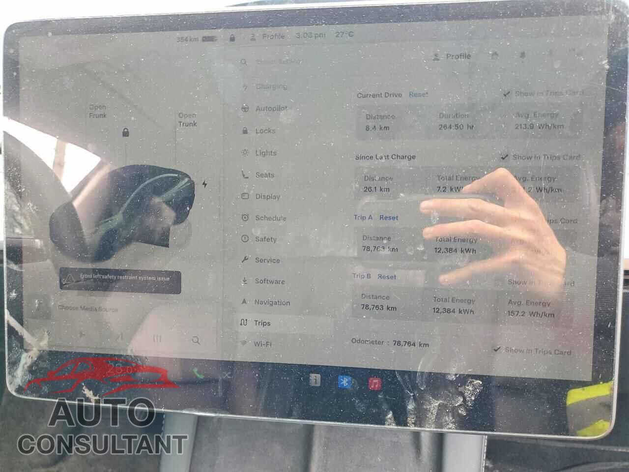 TESLA MODEL 3 2023 - LRW3E1FA8PC900185