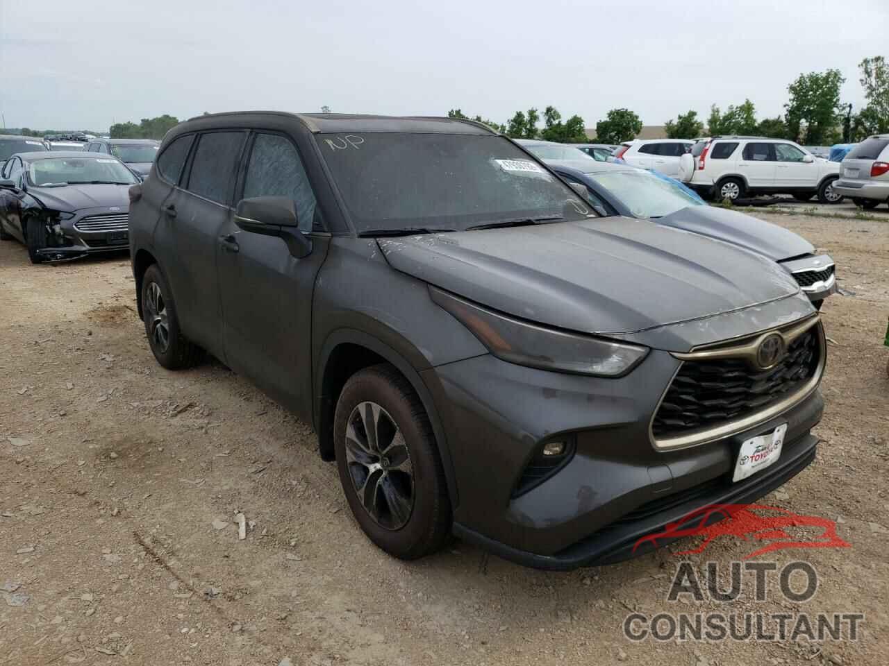 TOYOTA HIGHLANDER 2022 - 5TDGZRBH2NS561803