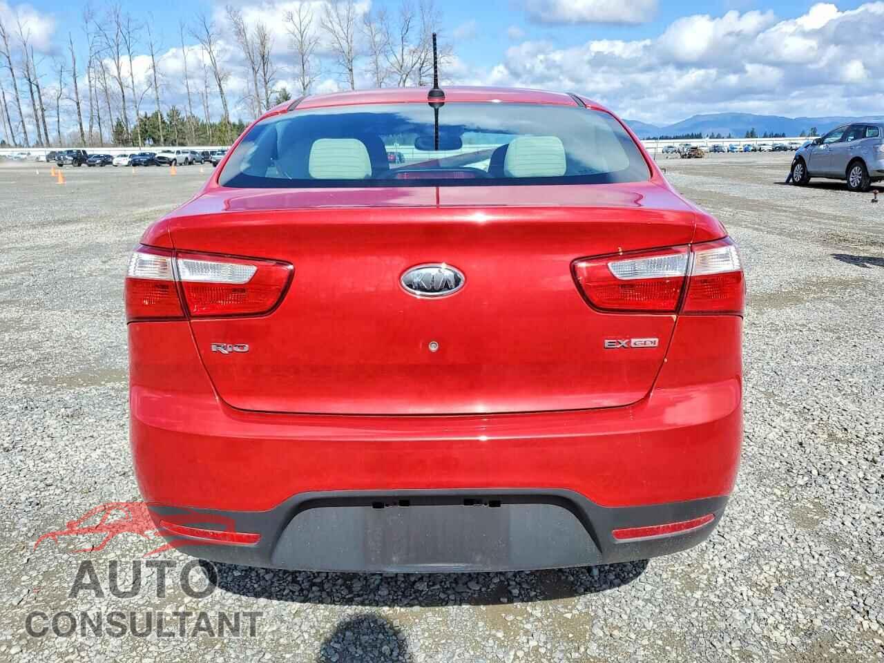 KIA RIO 2012 - KNADN4A35C6086939