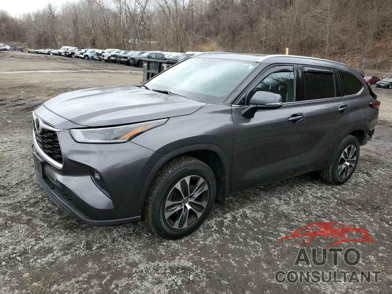 TOYOTA HIGHLANDER 2021 - 5TDGZRBH5MS543228