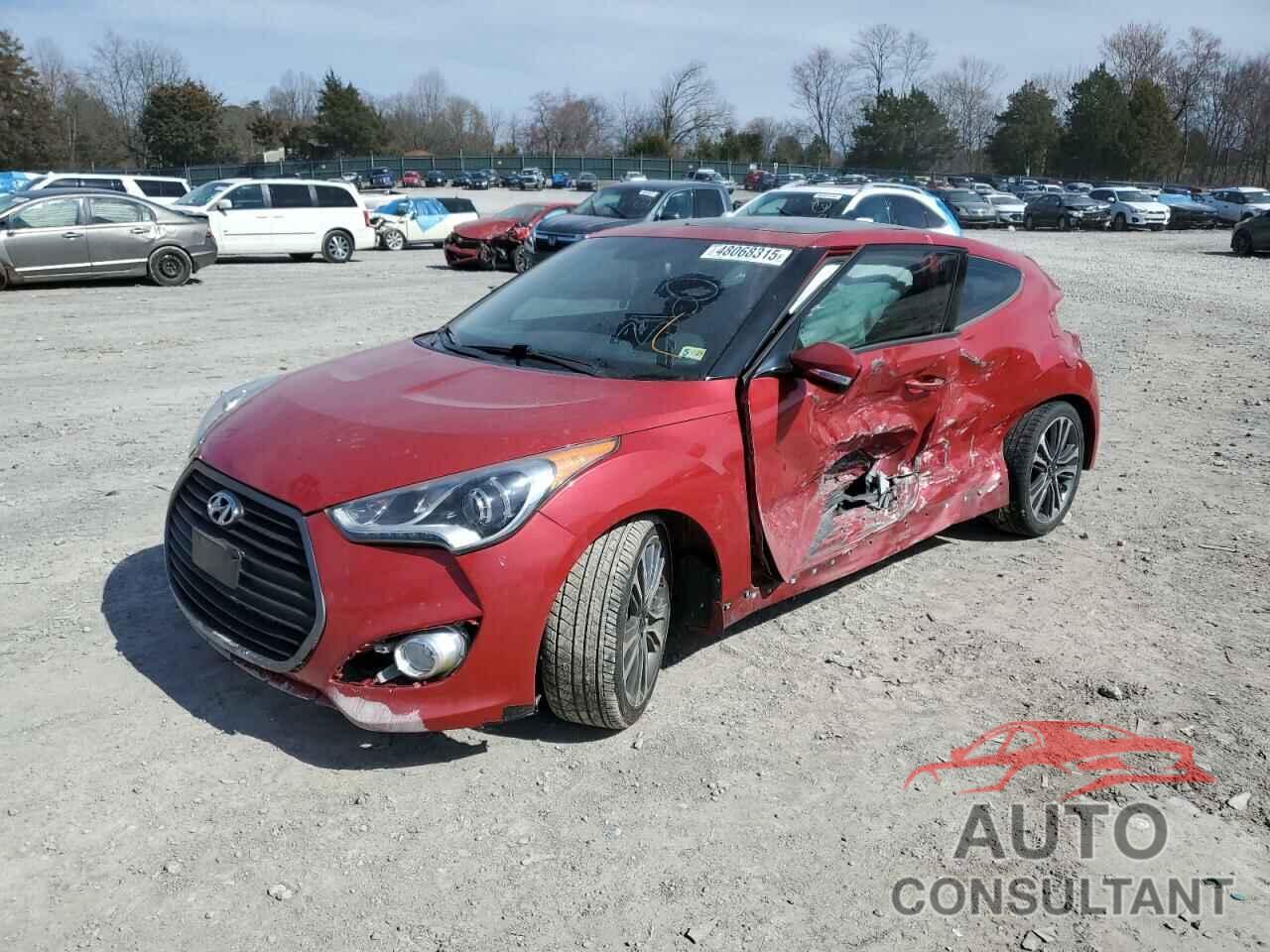 HYUNDAI VELOSTER 2016 - KMHTC6AE7GU260427