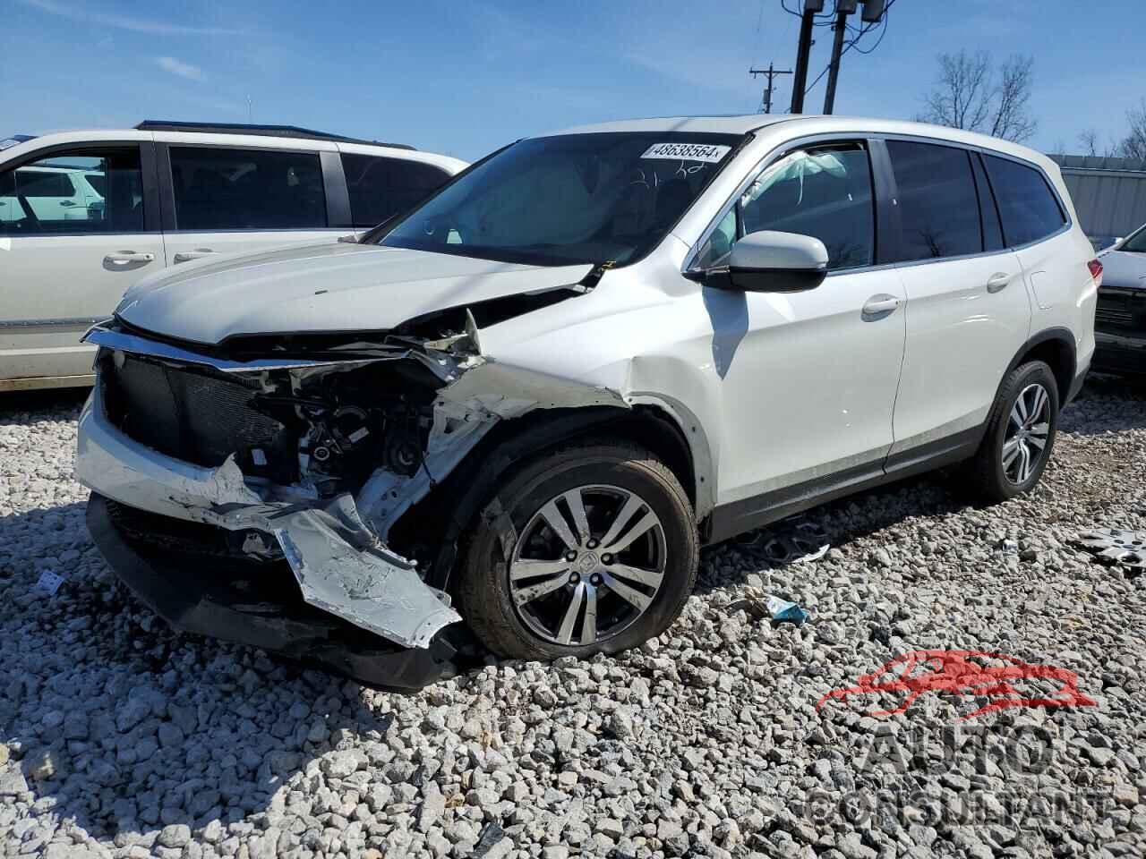 HONDA PILOT 2016 - 5FNYF6H53GB062122