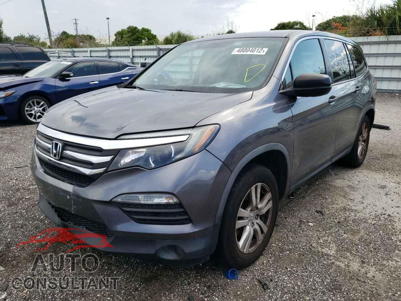 HONDA PILOT 2017 - 5FNYF5H13HB002074