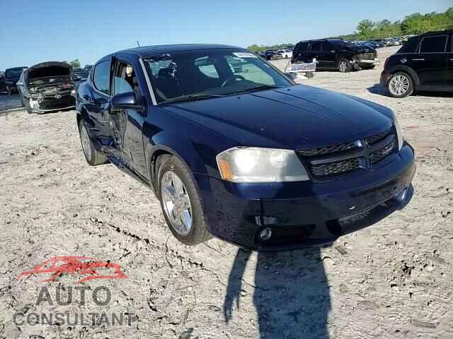 DODGE AVENGER 2013 - 1C3CDZCB1DN594016
