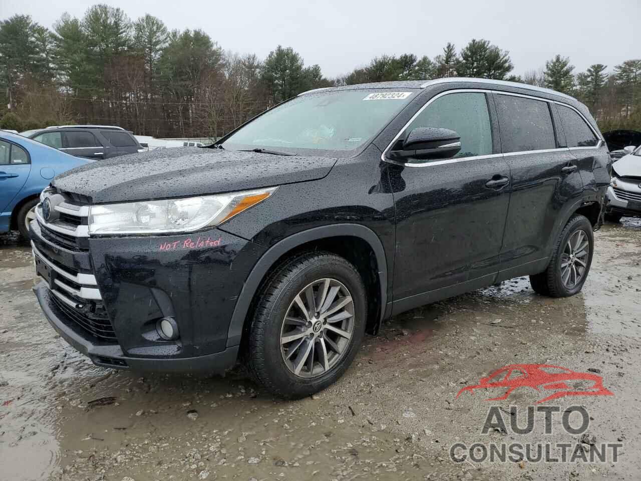 TOYOTA HIGHLANDER 2019 - 5TDJZRFHXKS962463