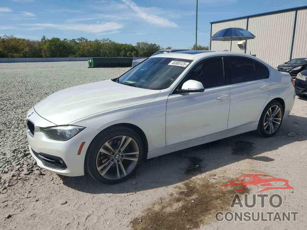 BMW 3 SERIES 2017 - WBA8B9G30HNU54150