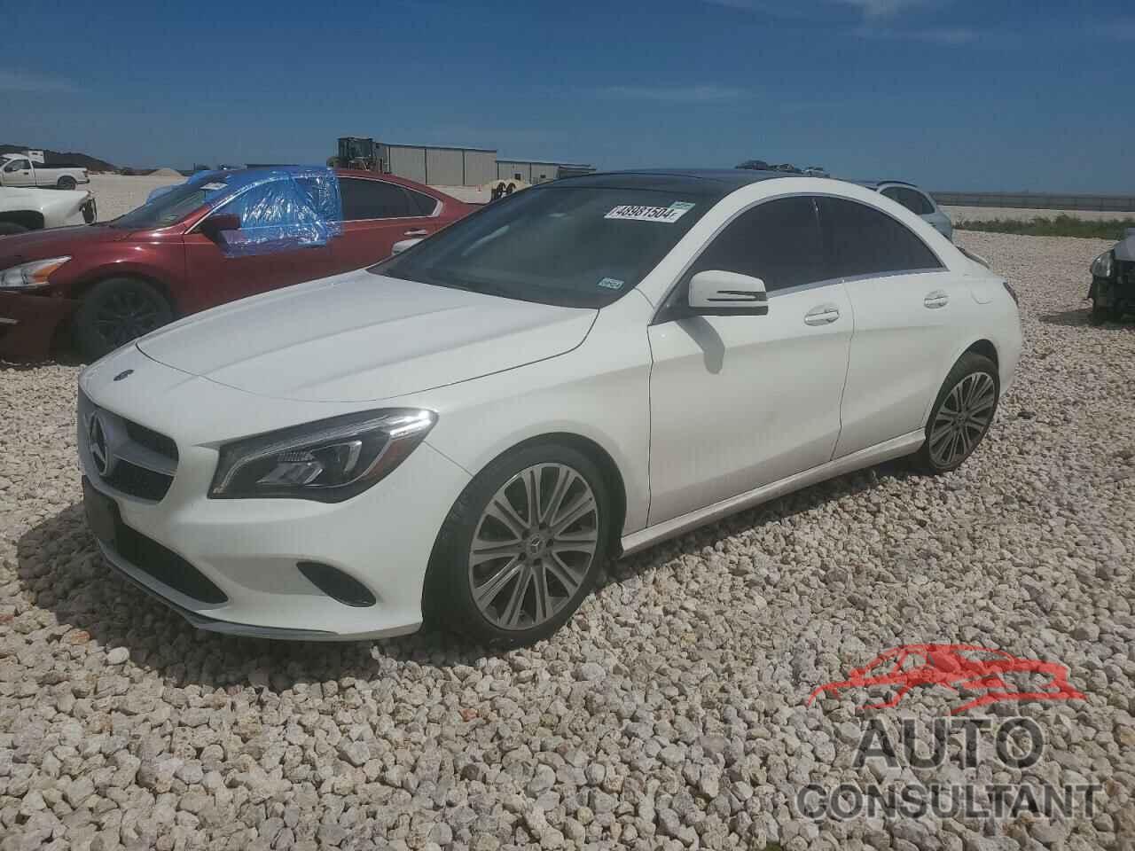 MERCEDES-BENZ CLA-CLASS 2018 - WDDSJ4EB9JN650575