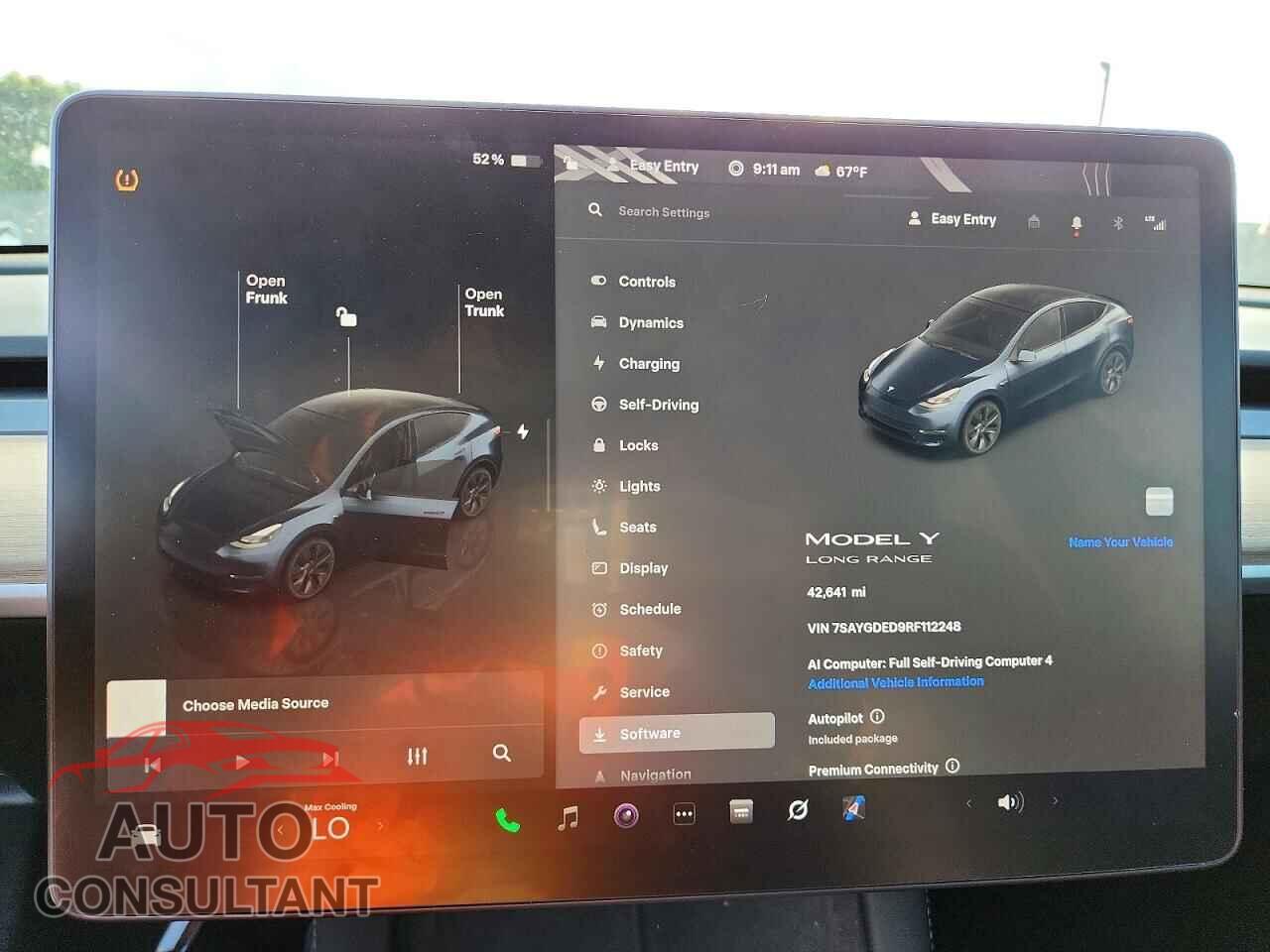TESLA MODEL Y 2024 - 7SAYGDED9RF112248