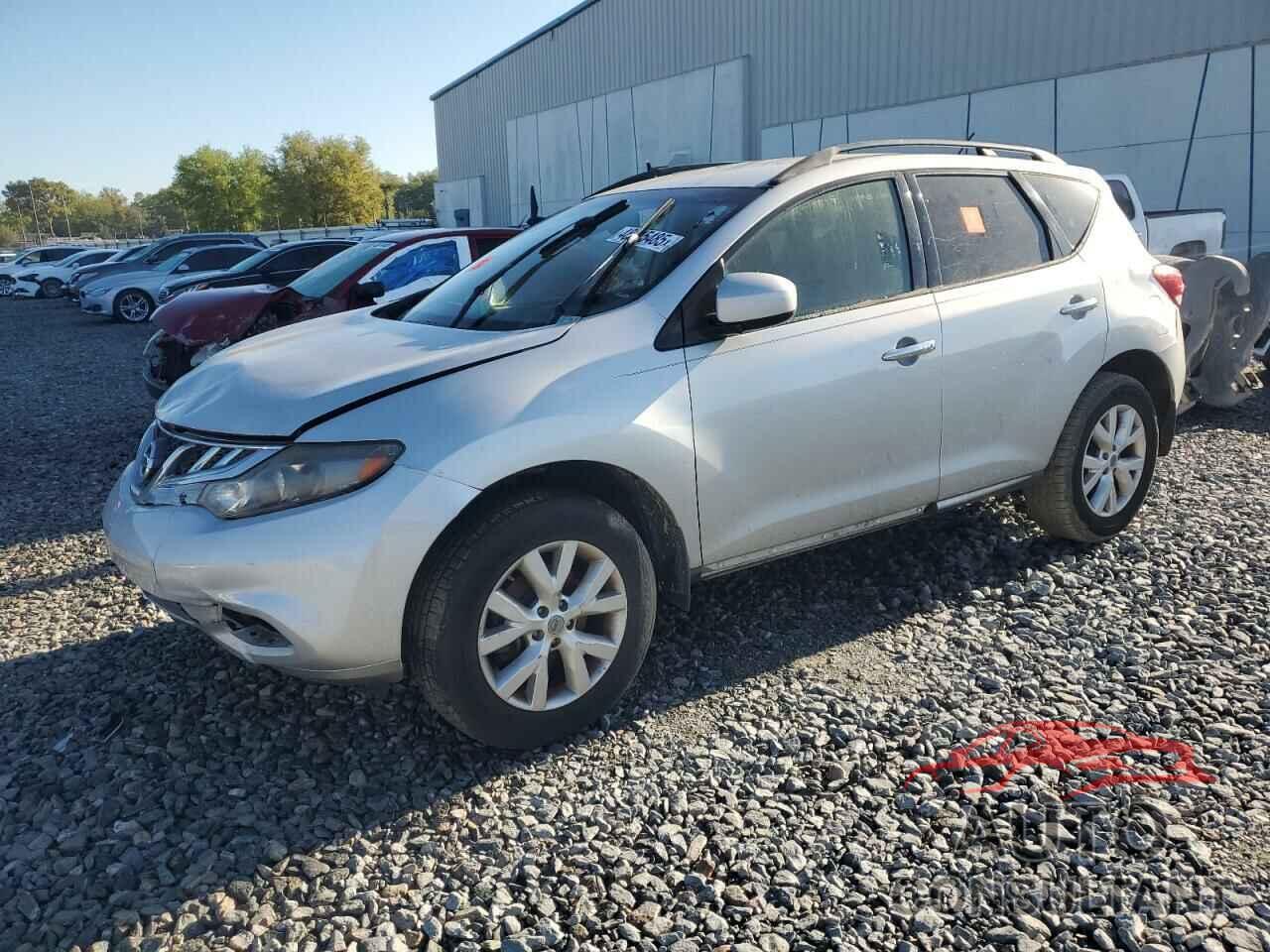 NISSAN MURANO 2013 - JN8AZ1MU5DW212414
