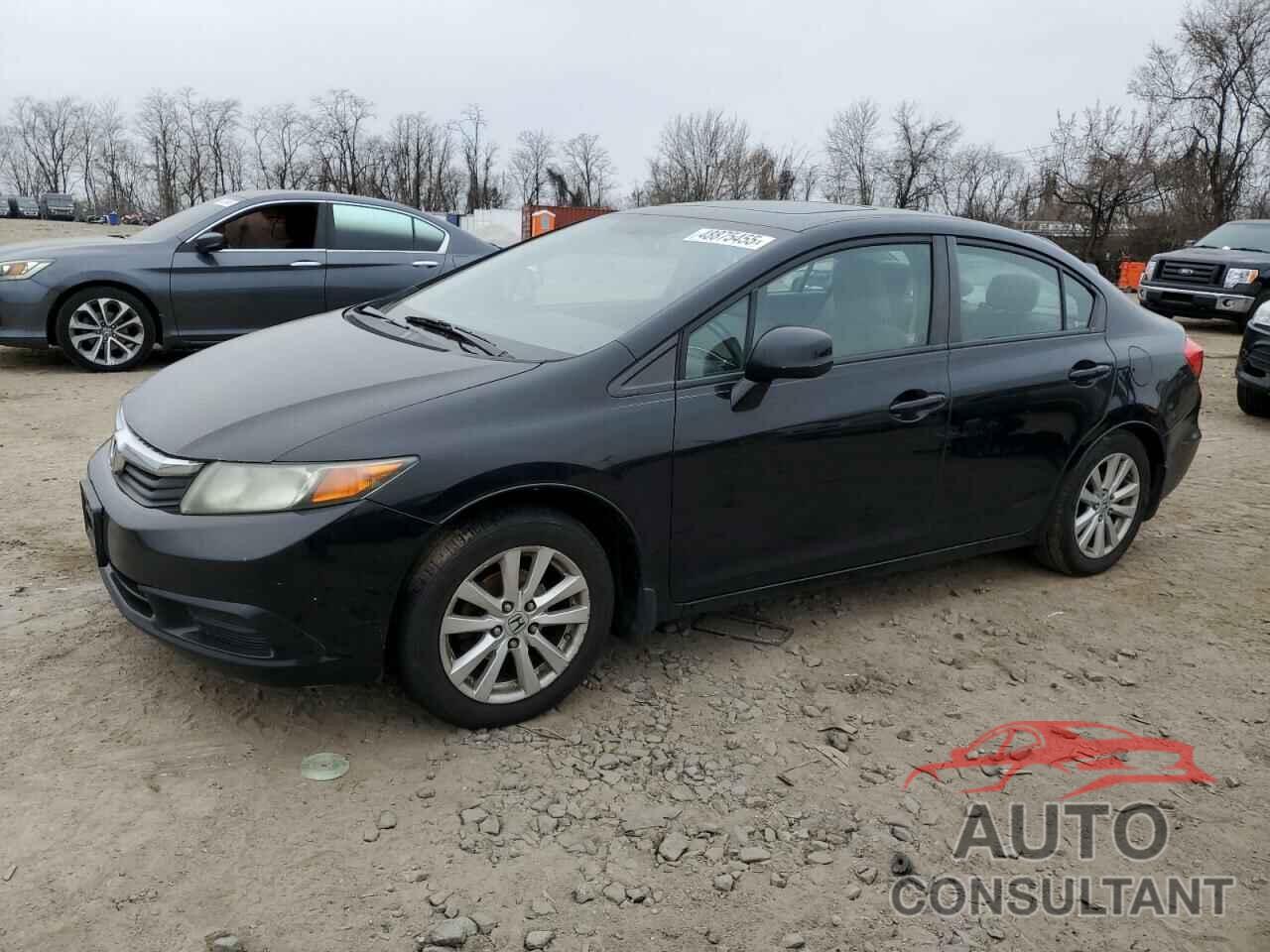 HONDA CIVIC 2012 - 19XFB2F82CE312202