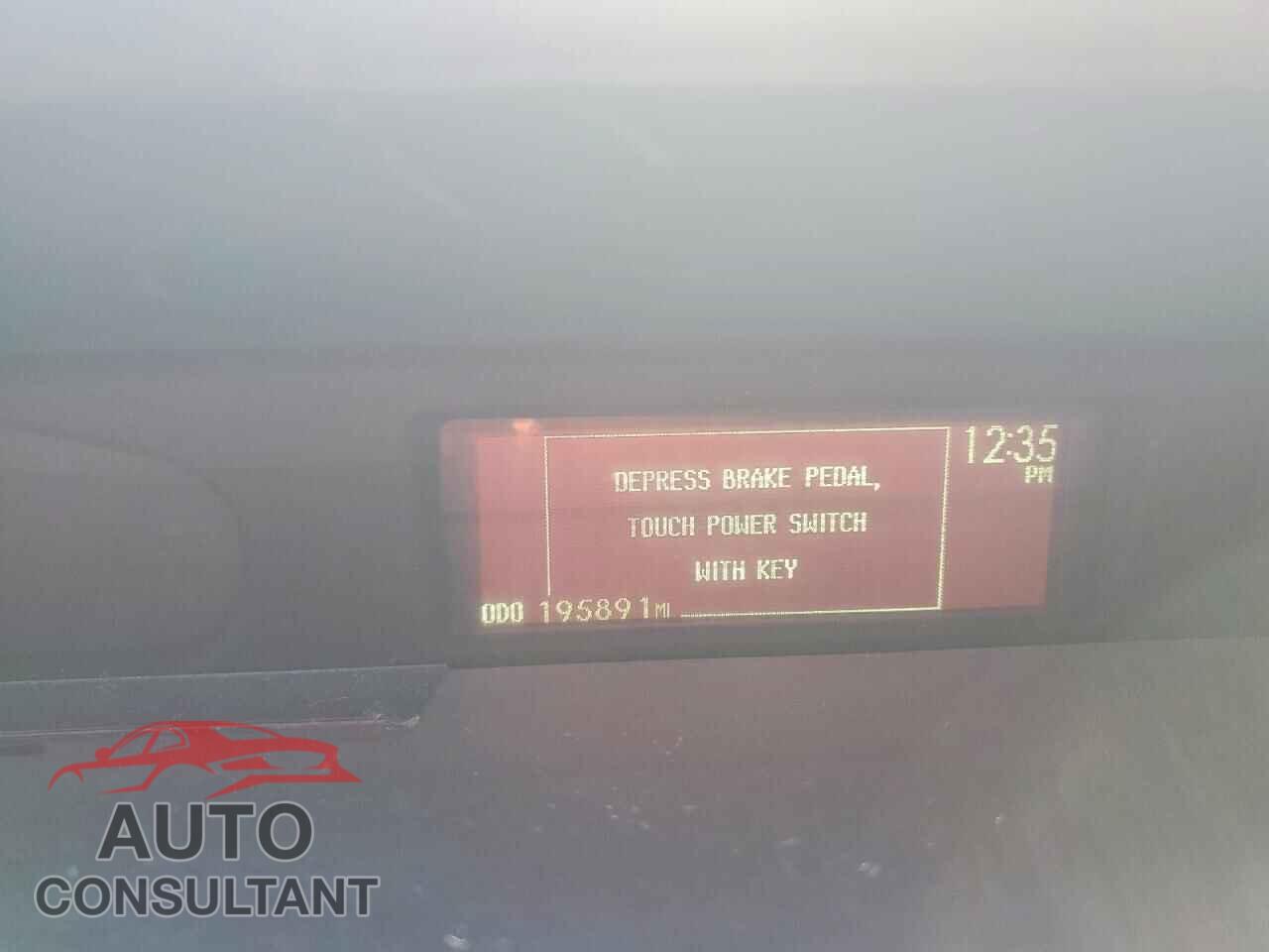 TOYOTA PRIUS 2011 - JTDKN3DU2B0322425