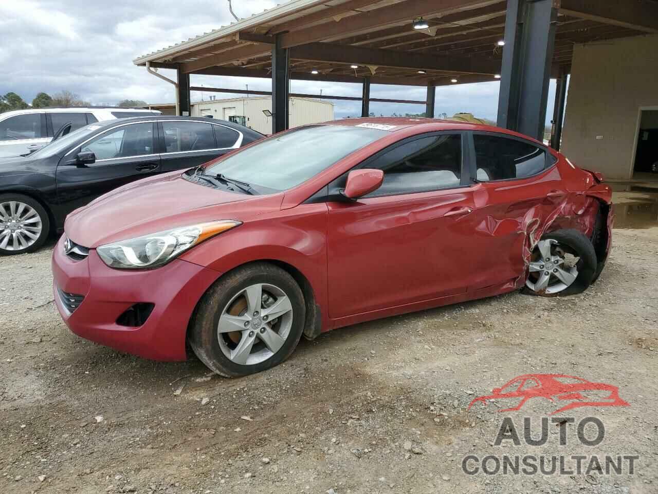 HYUNDAI ELANTRA 2012 - KMHDH4AE5CU446147