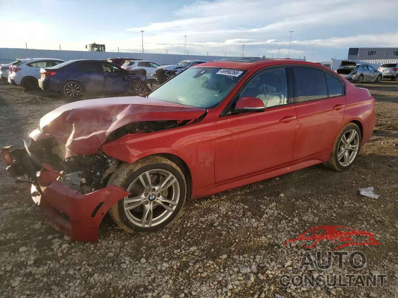 BMW 3 SERIES 2016 - WBA8B7C58GK703080