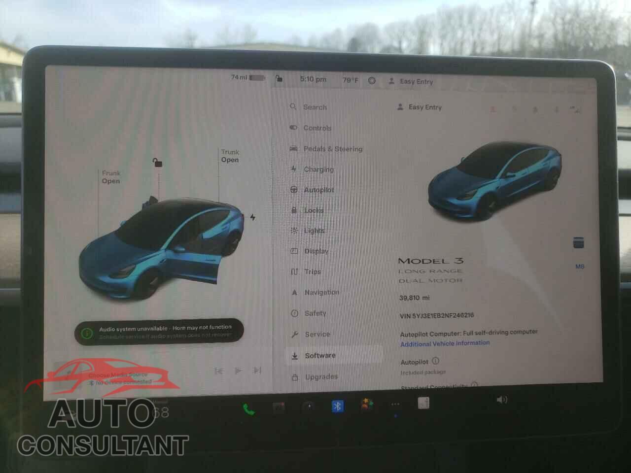 TESLA MODEL 3 2022 - 5YJ3E1EB2NF246216