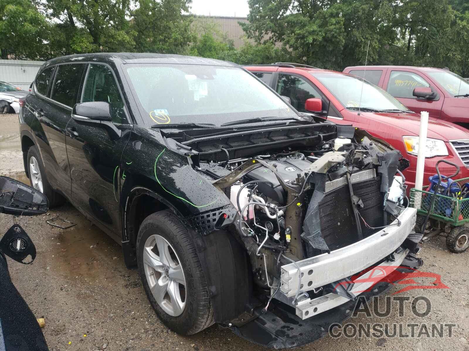 TOYOTA HIGHLANDER 2020 - 5TDBZRBH3LS019245