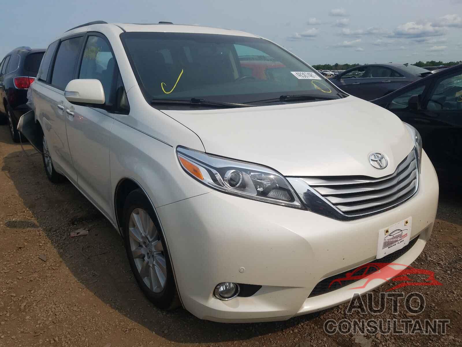 TOYOTA SIENNA 2017 - 5TDYZ3DC4HS815423