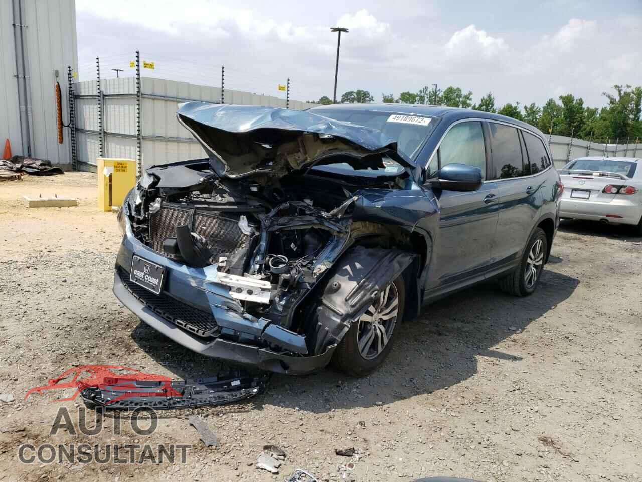 HONDA PILOT 2017 - 5FNYF5H51HB040468
