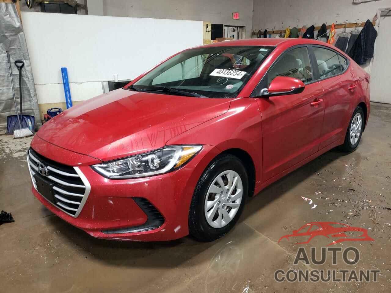 HYUNDAI ELANTRA 2017 - 5NPD74LF4HH212578