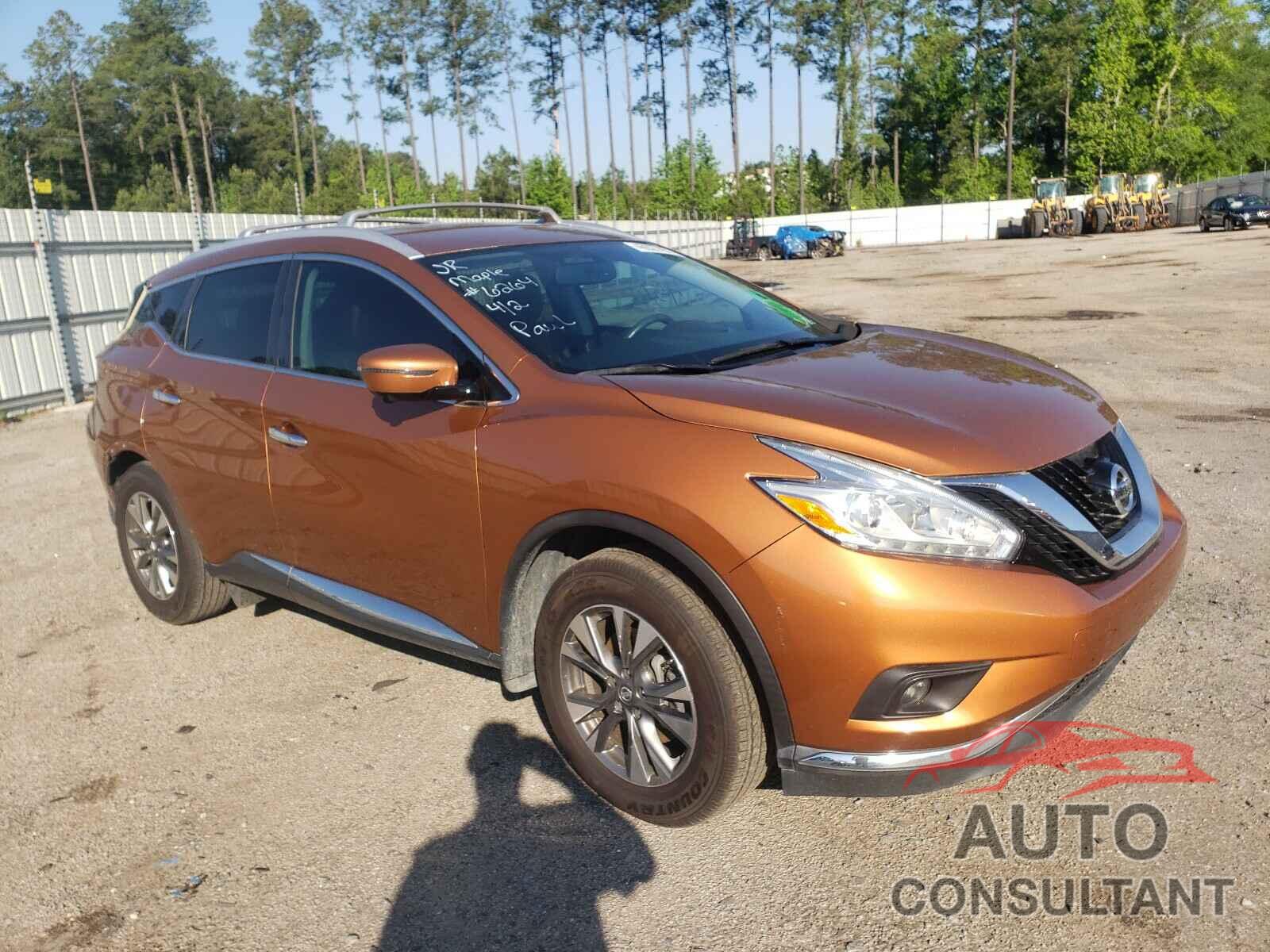 NISSAN MURANO 2016 - 5N1AZ2MG5GN115716