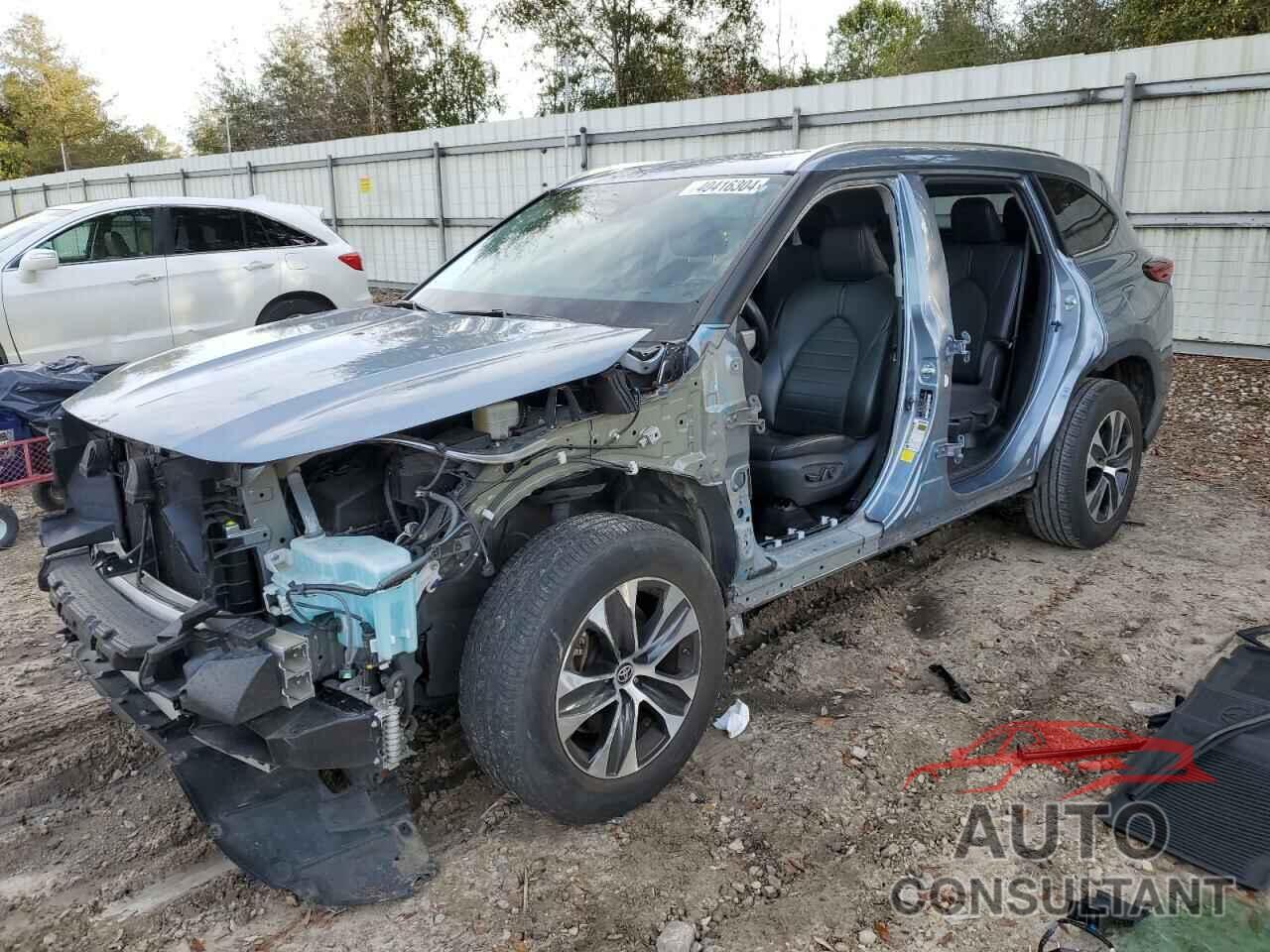 TOYOTA HIGHLANDER 2021 - 5TDGZRAH9MS035457