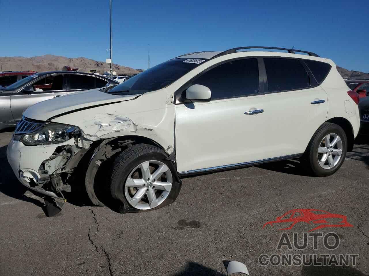 NISSAN MURANO 2010 - JN8AZ1MW6AW115025