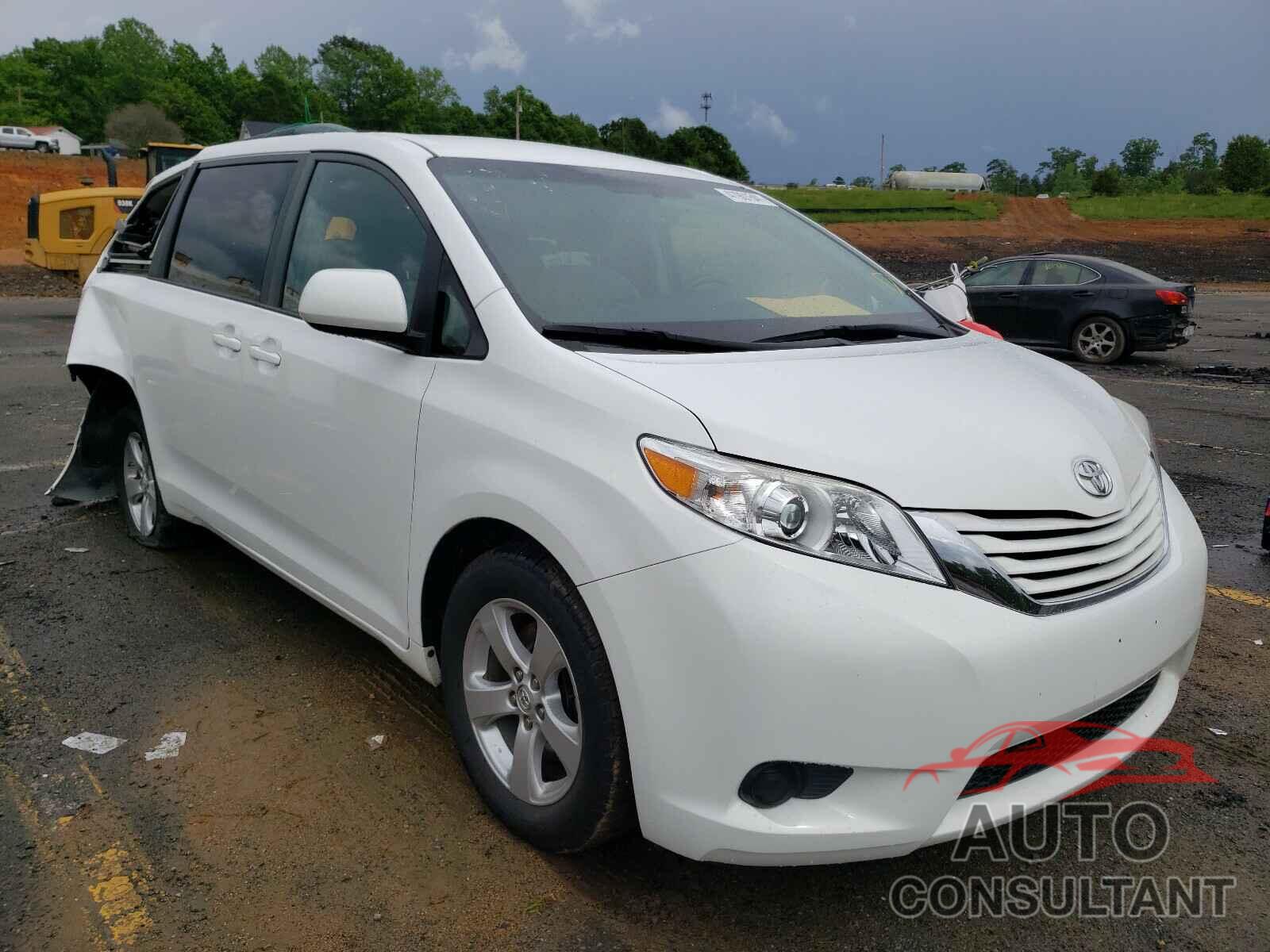 TOYOTA SIENNA 2016 - 5TDKK3DC8GS727404