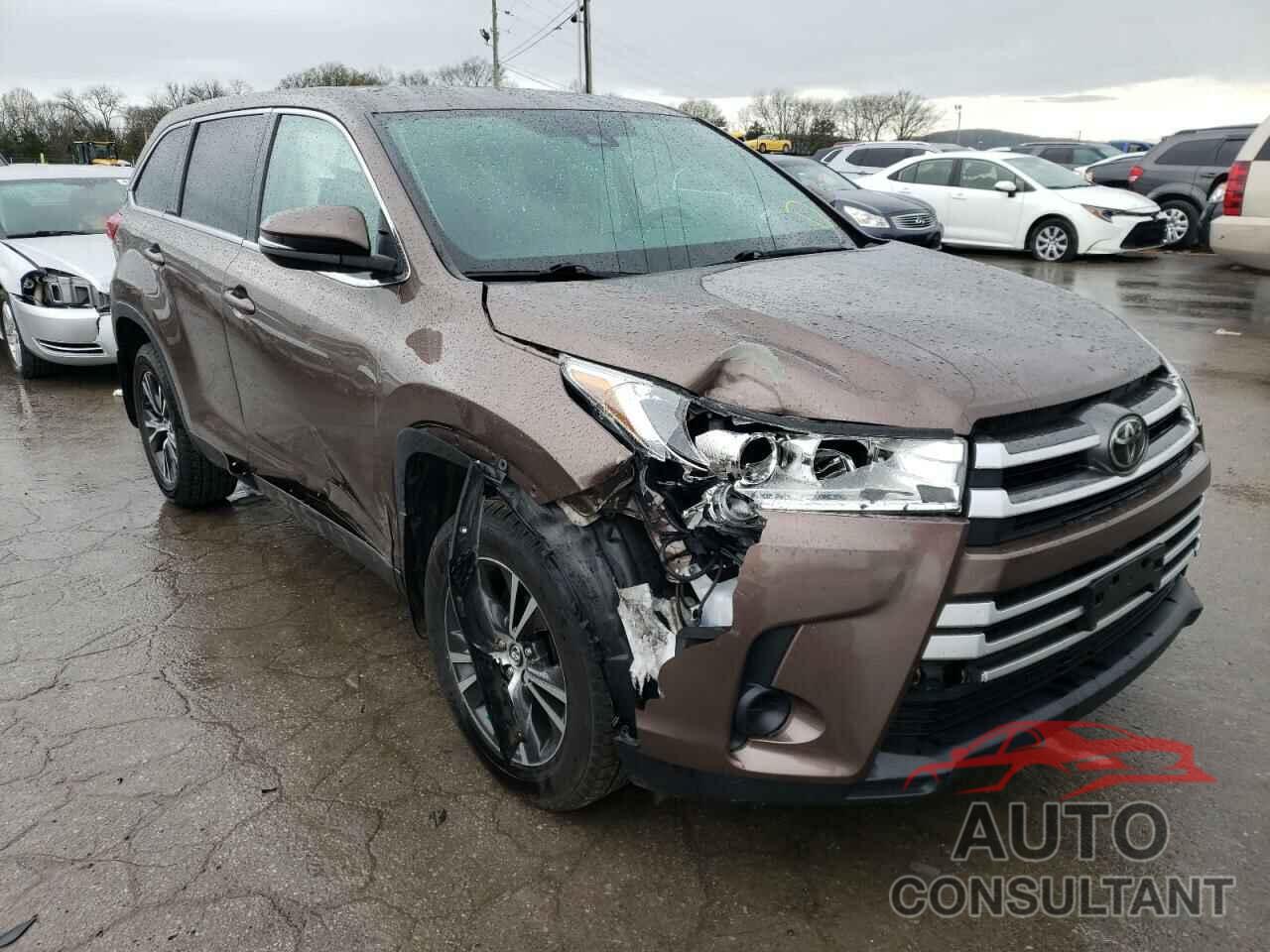 TOYOTA HIGHLANDER 2019 - 5TDBZRFH6KS961993