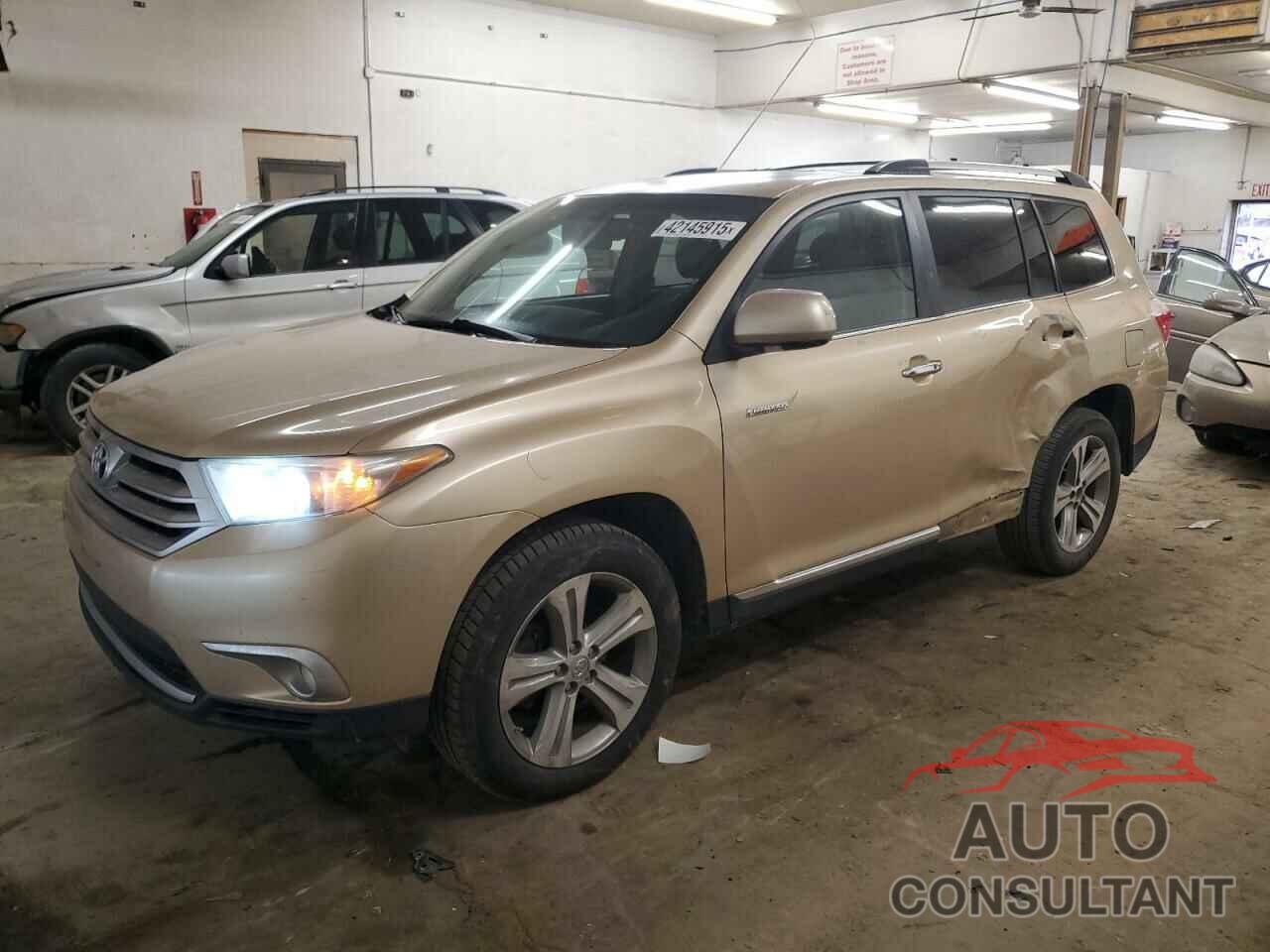 TOYOTA HIGHLANDER 2012 - 5TDDK3EH6CS094527