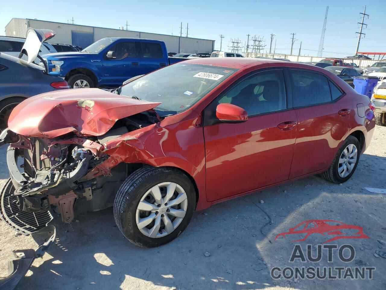 TOYOTA COROLLA 2016 - 5YFBURHE7GP518592