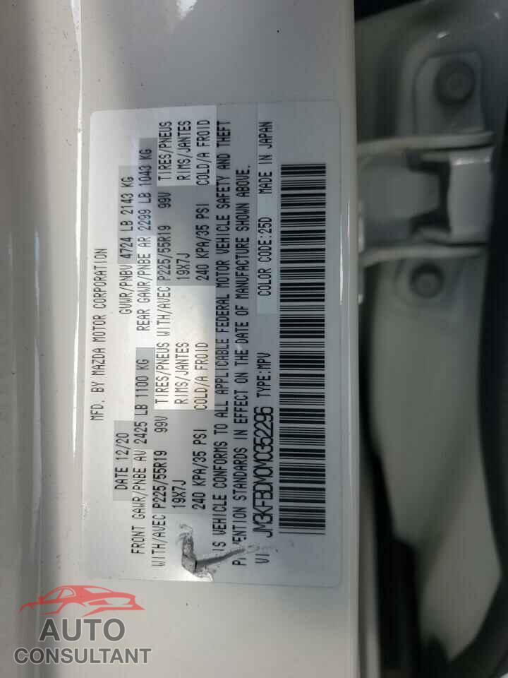MAZDA CX-5 2021 - JM3KFBDM0M0352296
