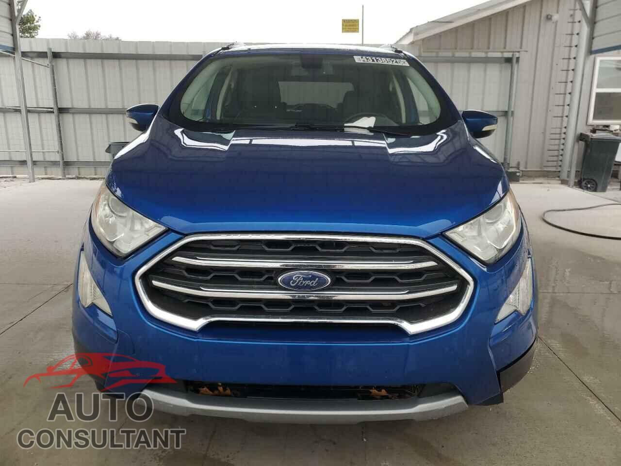 FORD ECOSPORT 2019 - MAJ6S3KL4KC291462