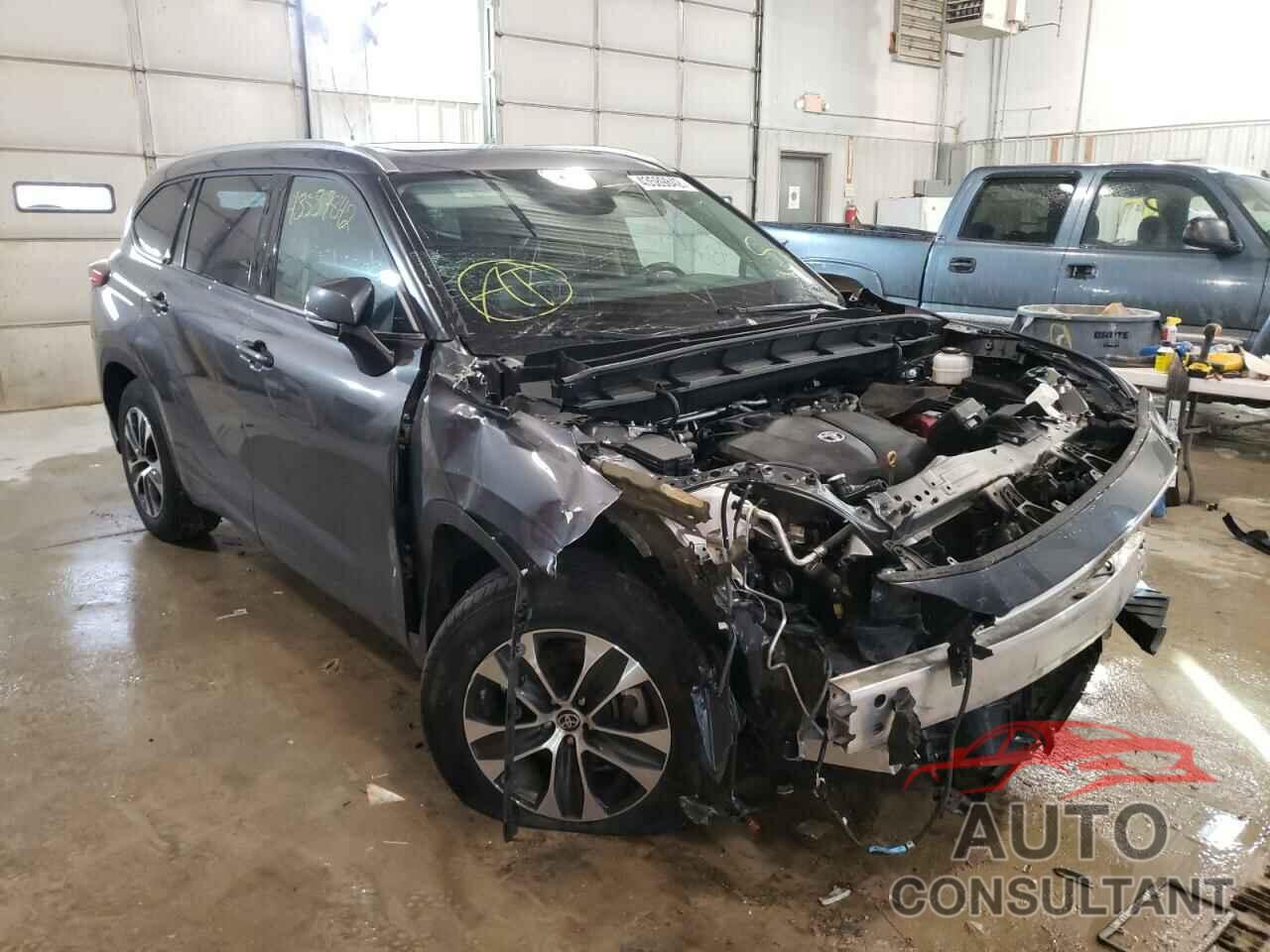 TOYOTA HIGHLANDER 2020 - 5TDGZRAH6LS005301