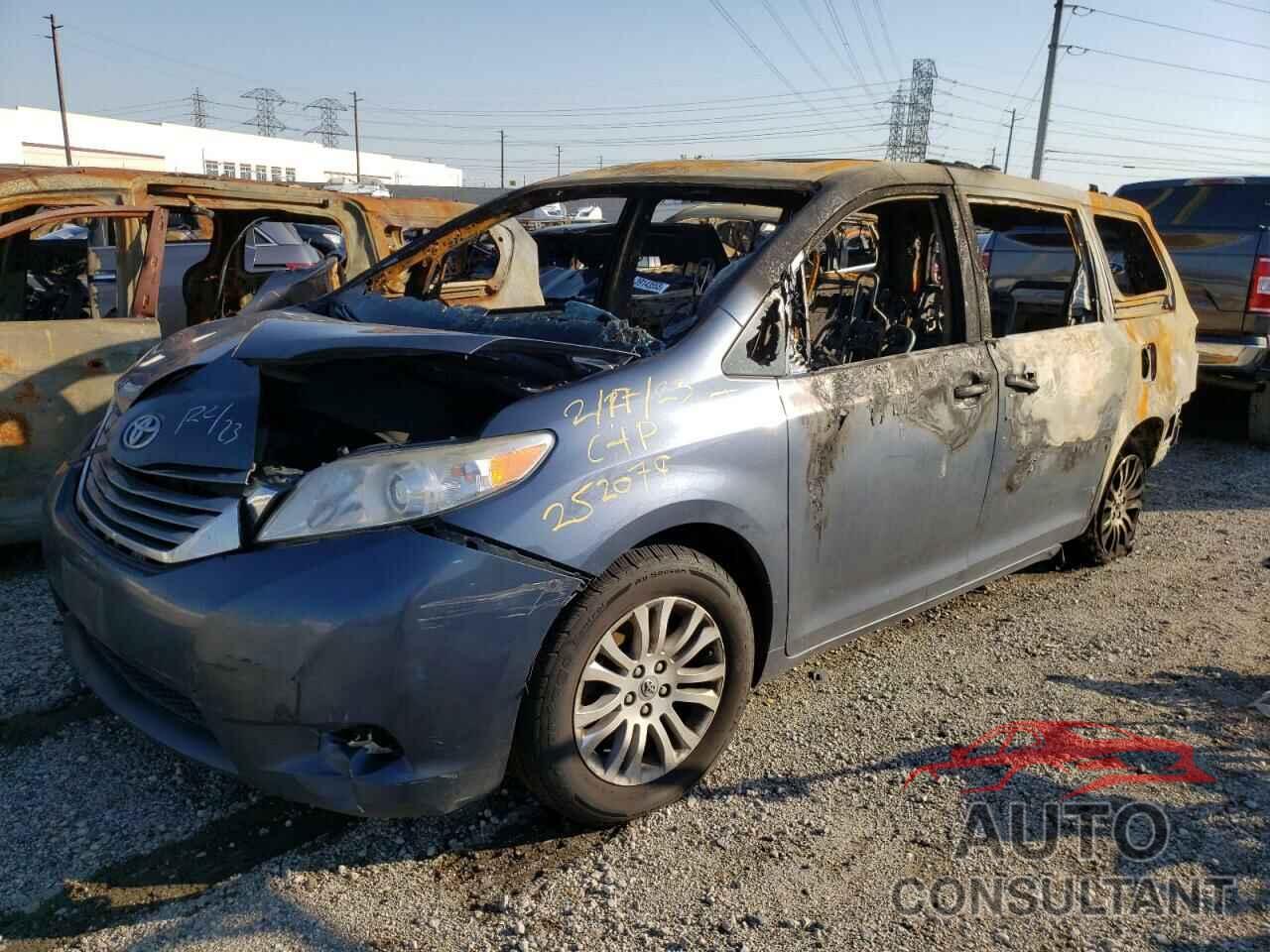 TOYOTA SIENNA 2017 - 5TDYZ3DC0HS877692