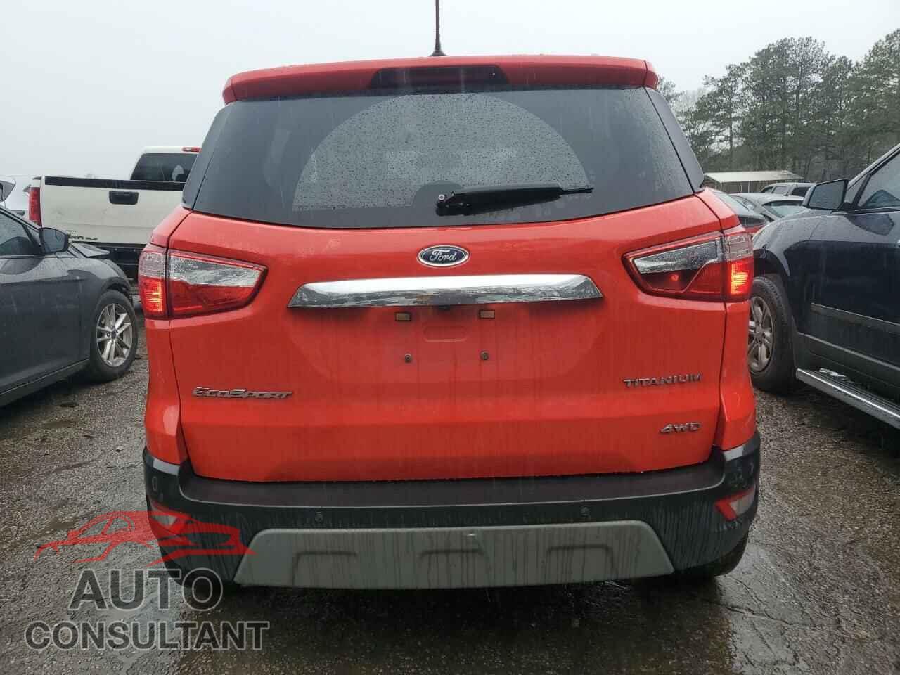 FORD ECOSPORT 2020 - MAJ6S3KL4LC347563