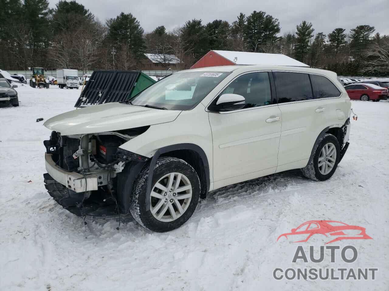 TOYOTA HIGHLANDER 2015 - 5TDBKRFHXFS162728