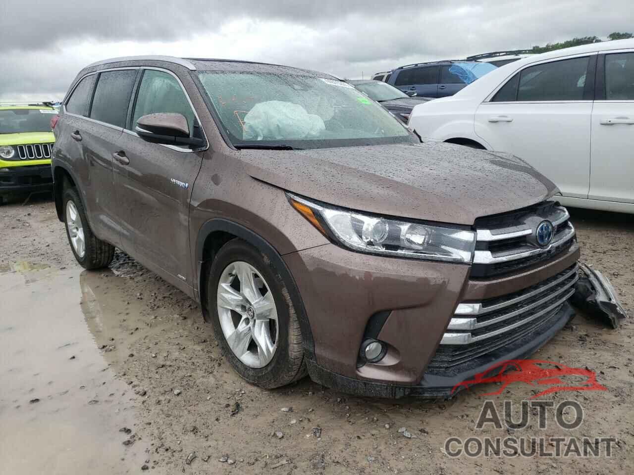 TOYOTA HIGHLANDER 2018 - 5TDDGRFH7JS037964