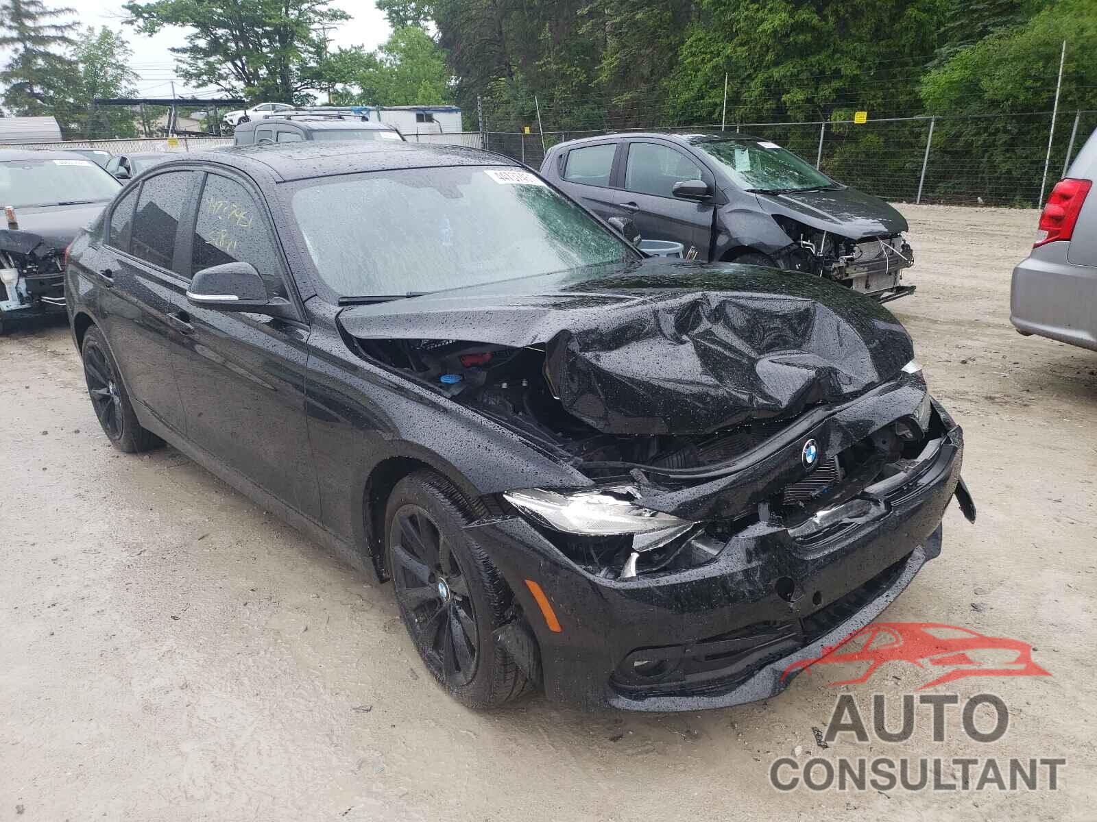 BMW 3 SERIES 2017 - WBA8E5G55HNU42089