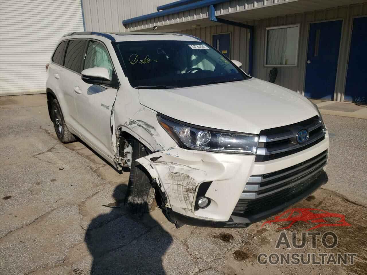 TOYOTA HIGHLANDER 2018 - 5TDDGRFH0JS039331
