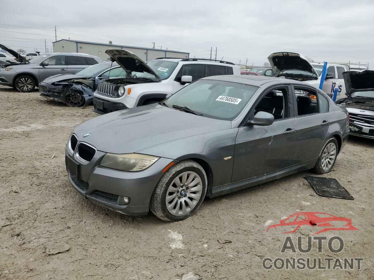 BMW 3 SERIES 2009 - WBAPH77519NM28092
