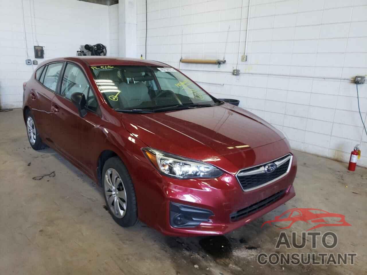 SUBARU IMPREZA 2019 - 4S3GTAA66K3727093