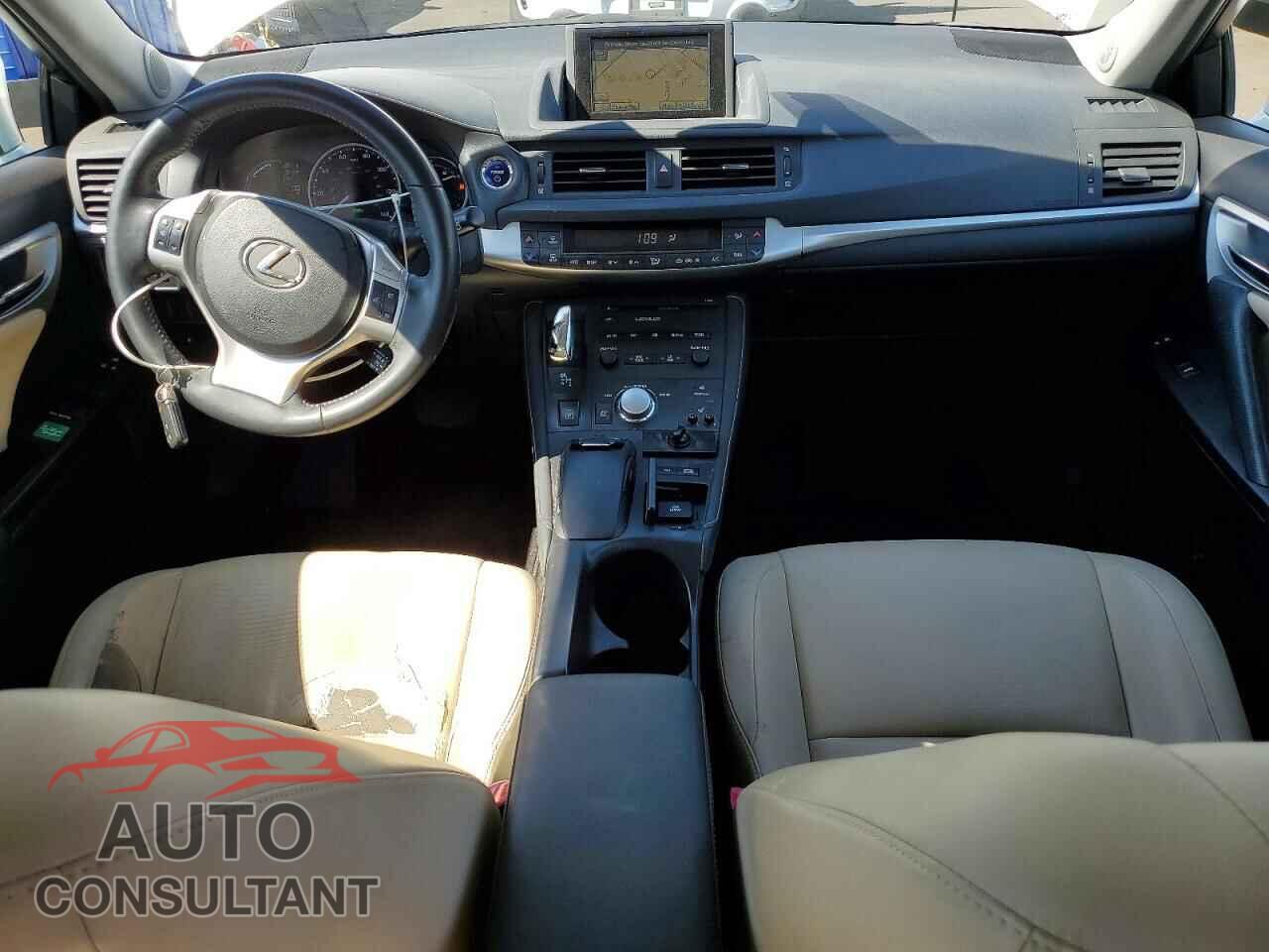 LEXUS CT 200 2012 - JTHKD5BH8C2093368