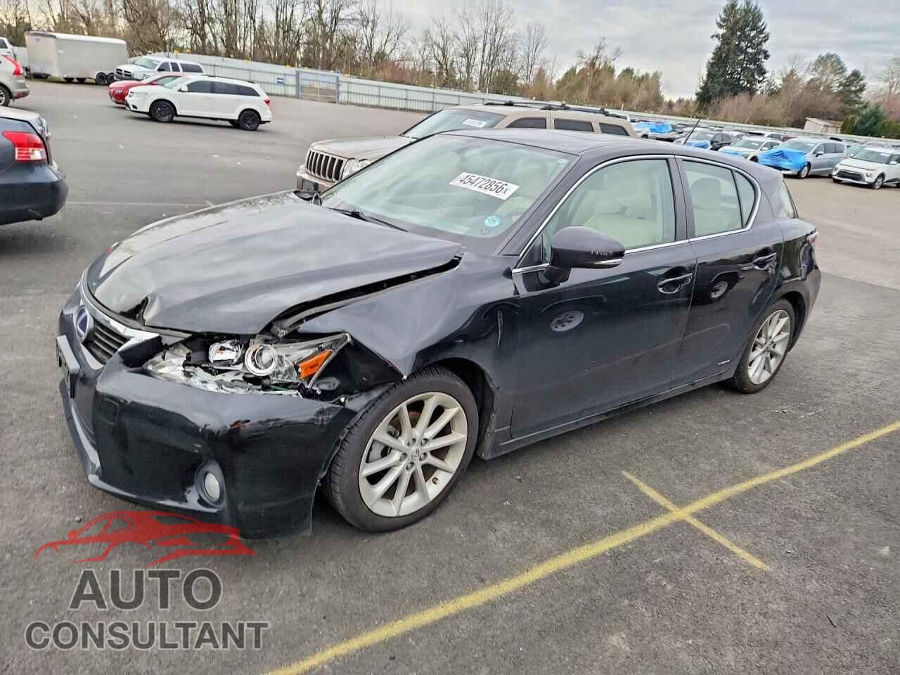 LEXUS CT 200 2011 - JTHKD5BH5B2006914