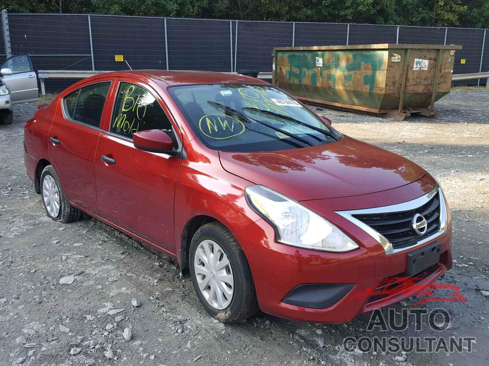 NISSAN VERSA 2016 - 3N1CN7AP6GL845132