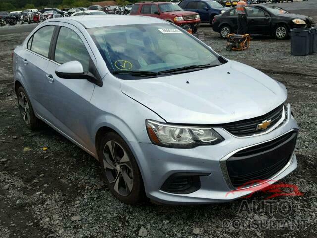 CHEVROLET SONIC 2017 - 1G1JF5SB5H4108478