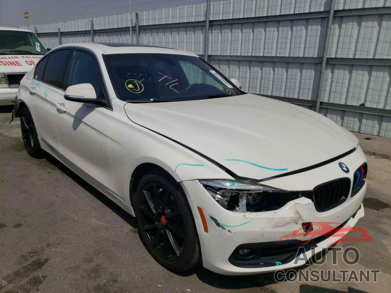 BMW 3 SERIES 2018 - WBA8B9G5XJNV00543