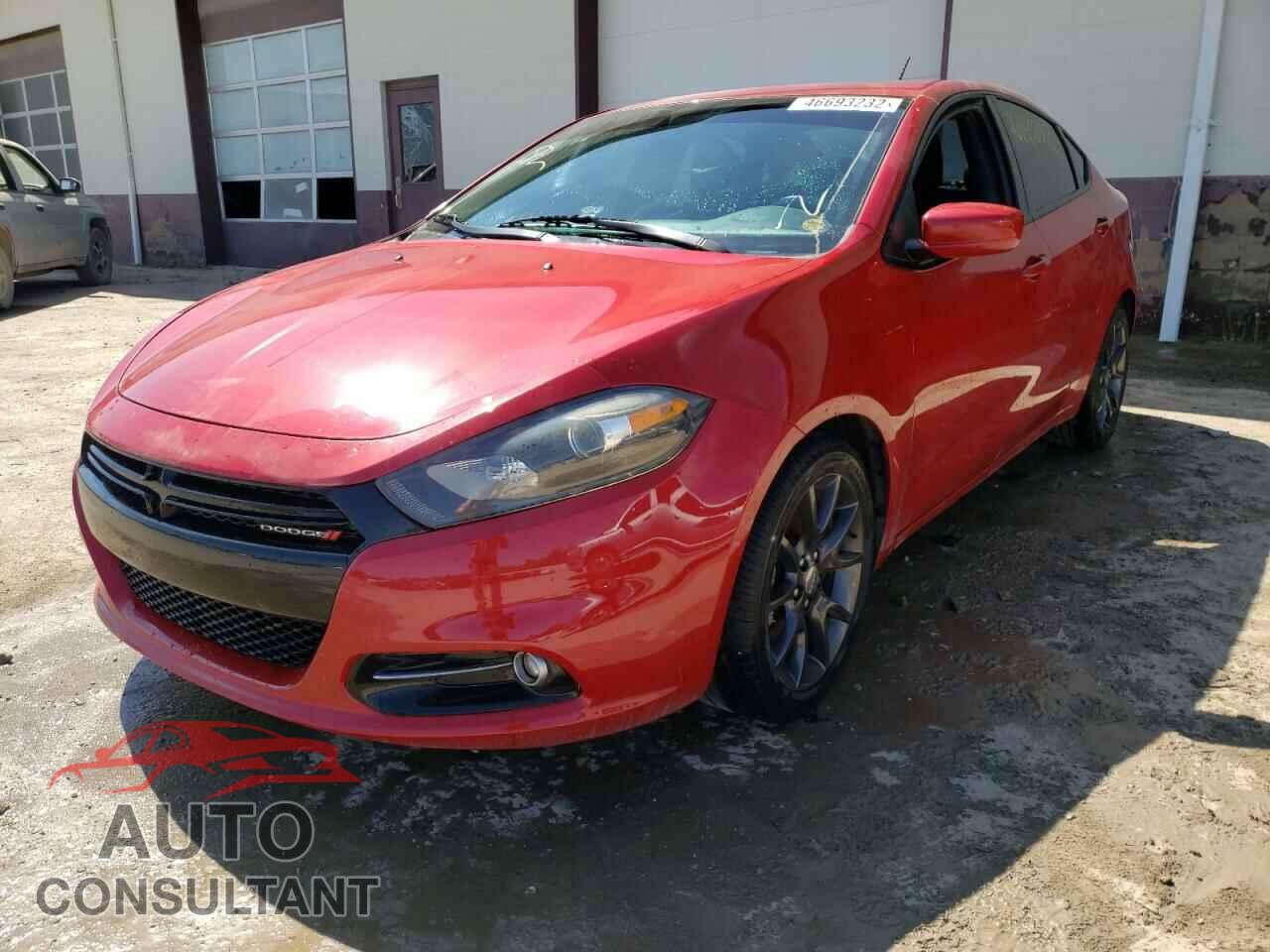 DODGE DART 2016 - 1C3CDFBB4GD529588