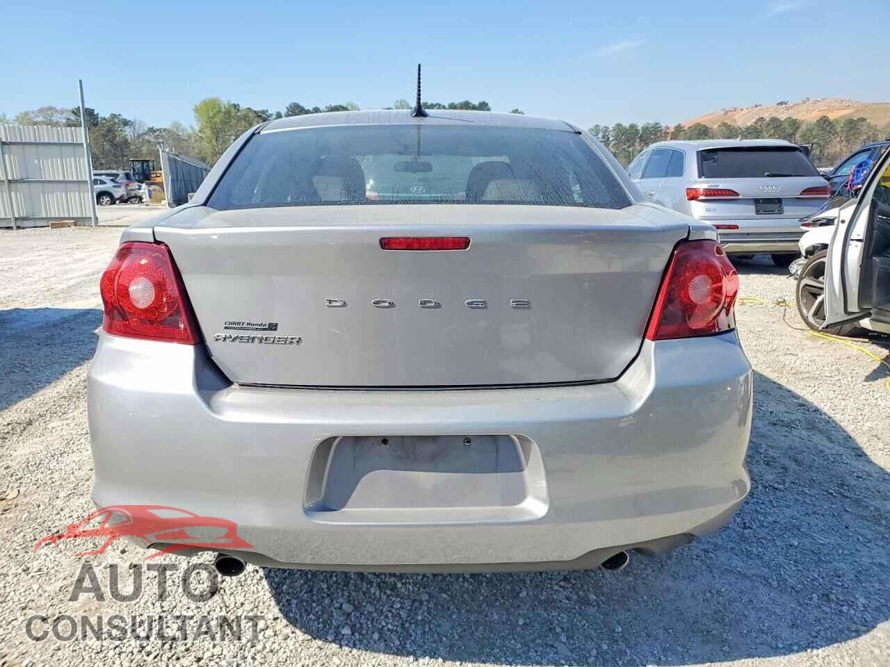 DODGE AVENGER 2013 - 1C3CDZAG6DN747987