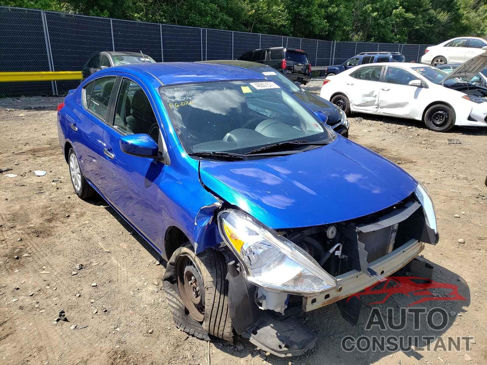 NISSAN VERSA 2017 - 3N1CN7AP0HL845774